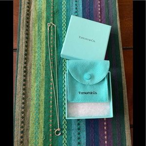 Tiffany’s Letter C Initial Necklace 💙